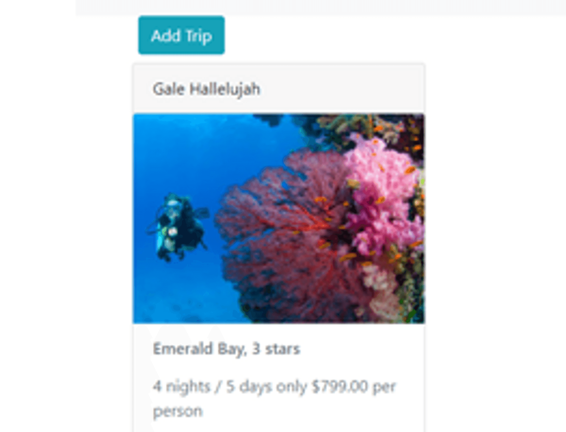 Trips Locator (Typescript)